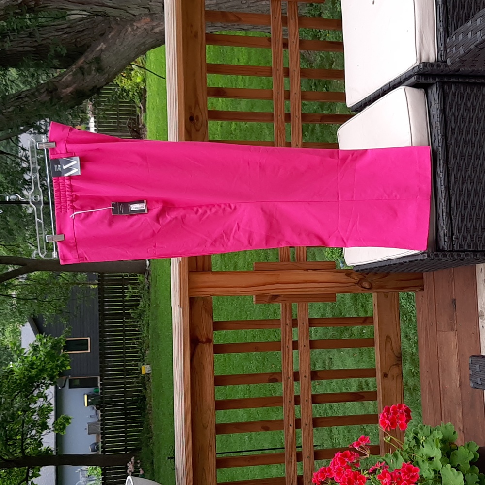 Worthington Fuchsia High-Rise Wide Leg Trousers SZ 20W - Picture 4 of 5
